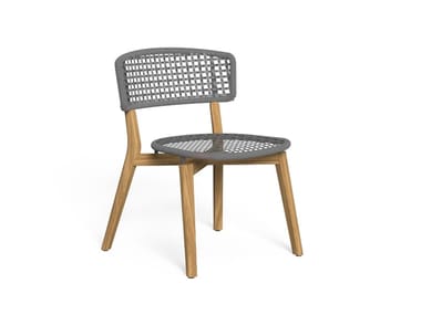 MOON TEAK - Nautical rope garden chair (Request Info).