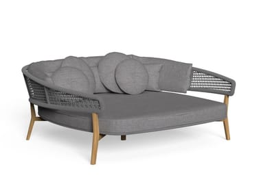 MOON TEAK - Nautical rope garden bed (Request Info).