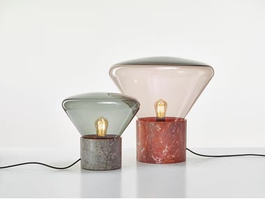 MUFFINS 10-YEAR ANNIVERSARY - Marble table lamp (Request Info).