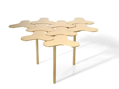 NANOOK - Steel coffee table (Request Info).