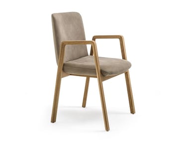NOBL? - Upholstered leather chair with armrests (Request Info).