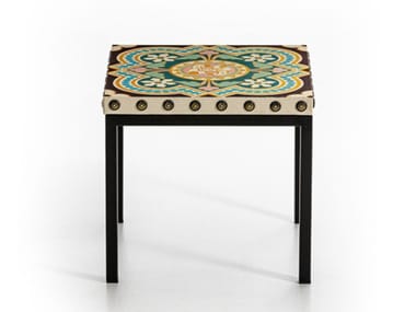 NOT A HAREM - Square steel coffee table for living room (Request Info).