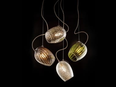NUCE 4011/S - Blown glass pendant lamp (Request Info).