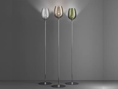 NUCE 4011/P - Blown glass floor lamp (Request Info).