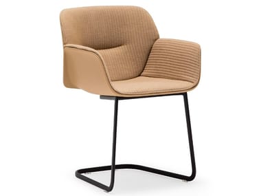NUEZ SO2771 - Cantilever chair with armrests (Request Info).