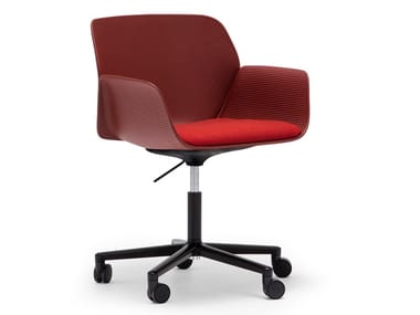 NUEZ SO2773 - Swivel chair with 5-spoke base with castors (Request Info).