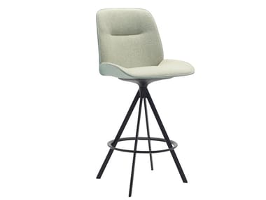 NUEZ BQ2768 - BQ2769 - Swivel upholstered barstool (Request Info).