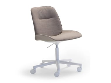 NUEZ SI2788 - Height-adjustable chair with castors with 5-spoke base (Request Info).