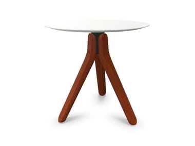 NUEZ ME2874 / ME2881 - Round Solid Surface coffee table (Request Info).