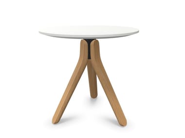 NUEZ ME2872 / ME2879 - Round multi-layer wood coffee table (Request Info).