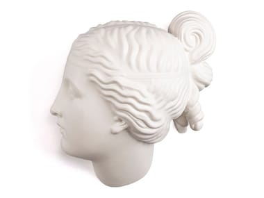NYMPH HEAD - Porcelain wall decor item (Request Info).