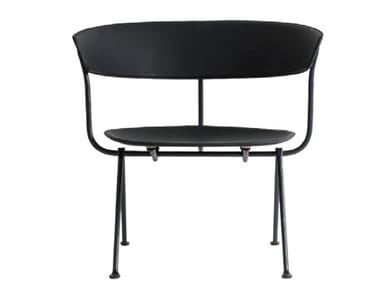 OFFICINA - Leather easy chair (Request Info).