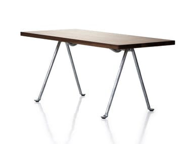 OFFICINA - Rectangular multi-layer wood coffee table (Request Info).