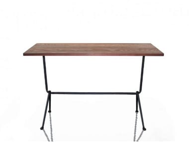 OFFICINA - Rectangular walnut table (Request Info).