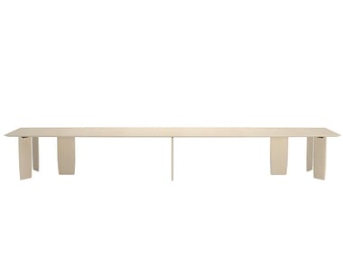 ORU ME6560 - Rectangular ash conference table (Request Info).