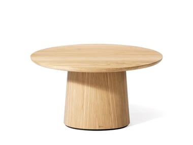 P.O.V. 474 - Round wooden coffee table (Request Info).