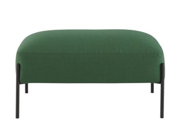 PAIPAÏ - Upholstered fabric footstool (Request Info).