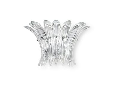PALMETTE - Venetian crystal wall lamp (Request Info).