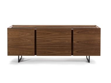 PANDORA UP SMALL - Solid wood sideboard with drawers and doors (Request Info).