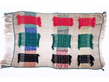 PATTY - Handmade lap robe with graphic pattern (Request Info).