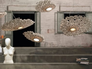 NOTREDAME - LED cultured marble pendant lamp (Request Info).