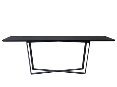 PERO - Rectangular wooden dining table (Request Info).