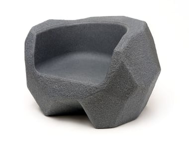 PIEDRAS - Polyethylene Kids armchair with armrests (Request Info).
