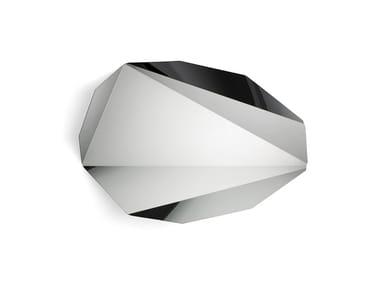 PIEGA MEDIUM - Wall-mounted stainless steel mirror (Request Info).