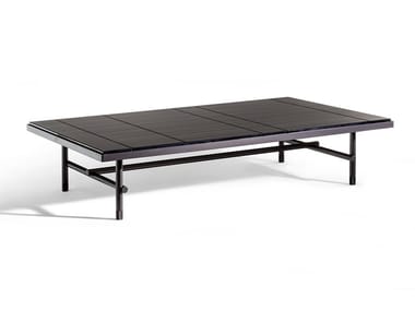 PIERRE - Rectangular coffee table with marble top (Request Info).