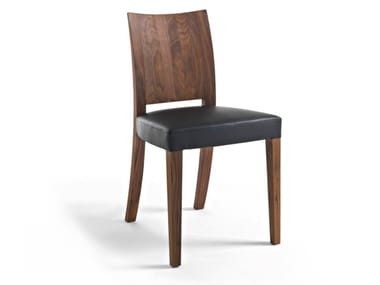 PIMPINELLA - Solid wood chair with integrated cushion (Request Info).