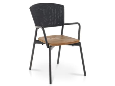 PIPER 021 - Garden chair with armrests (Request Info).