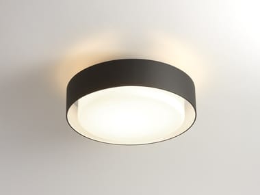 PLAFF-ON! - LED glass and aluminium ceiling light (Request Info).
