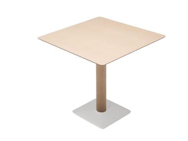 PLAZA BM1060 - Beech table base (Request Info).
