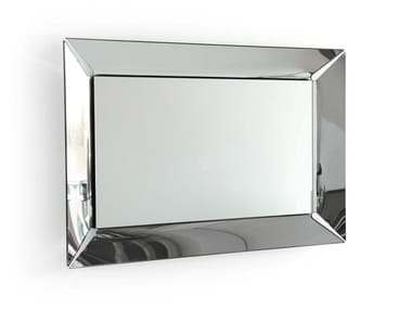PLEASURE - Rectangular wall-mounted mirror (Request Info).
