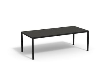 PLEIN AIR 004 - Rectangular porcelain stoneware dining table (Request Info).