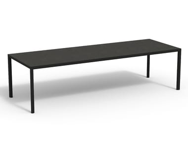 PLEIN AIR 006 - Rectangular porcelain stoneware garden table (Request Info).