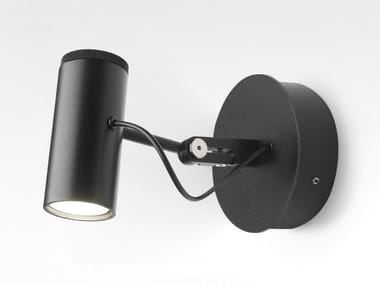 POLO - Wall-mounted adjustable aluminium spotlight (Request Info).