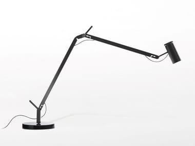 POLO - With swing arm aluminium table lamp (Request Info).