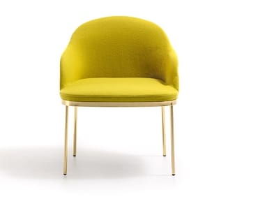 PRECIOUS - Upholstered easy chair with armrests (Request Info).