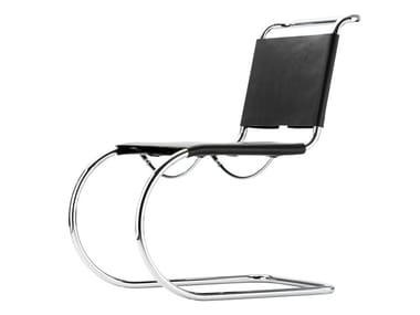 S 533 L - Cantilever tanned leather chair (Request Info).