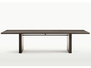 SIMPOSIO - Rectangular oak table (Request Info).
