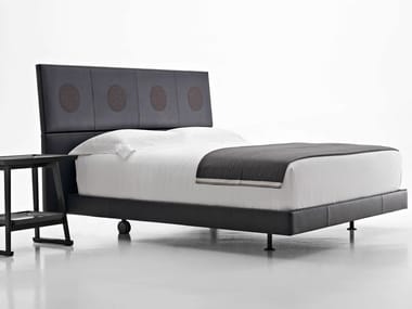 ERIK - Leather double bed (Request Info).