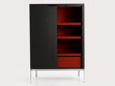 MIDA 2010 - Wooden highboard with doors (Request Info).