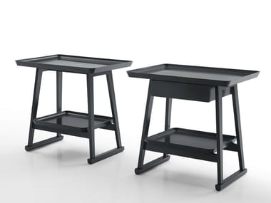 RECIPIO '14 - Rectangular wooden bedside table (Request Info).