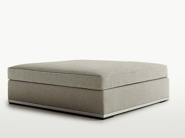 INTERVALLUM - Upholstered fabric pouf (Request Info).