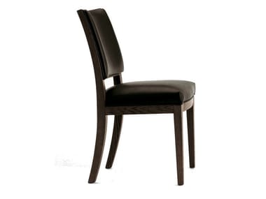 CALIPSO - Upholstered solid wood chair (Request Info).