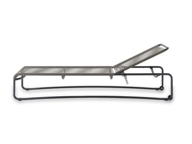 HARP 304 - Recliner sun lounger with castors (Request Info).