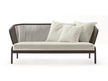 SPOOL 002 - 2 seater polyester garden sofa (Request Info).