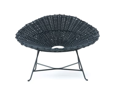SWEET 27 - Garden steel and PVC easy chair (Request Info).