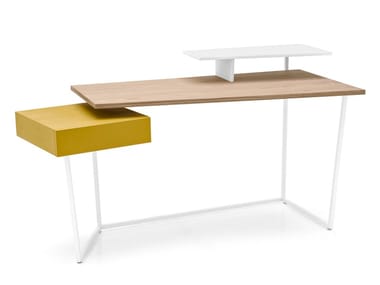 LAYERS - Wood veneer writing desk (Request Info).